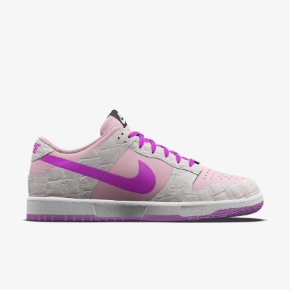 Nike Dunk Low Unlocked By You personalisierbarer Damenschuh – Multi-Color/Multi-Color/Multi-Color