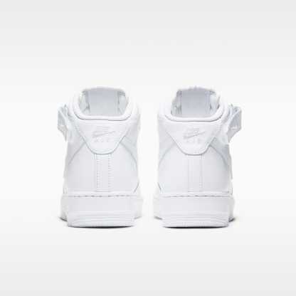 Nike Air Force 1 '07 Mid Damenschuh – Weiß/Weiß/Weiß