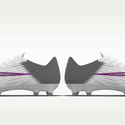 Nike Mercurial Superfly 11 Elite By You personalisierbarer Low-Top-Fußballschuh für normalen Rasen – Weiß/Weiß [7877710227]
