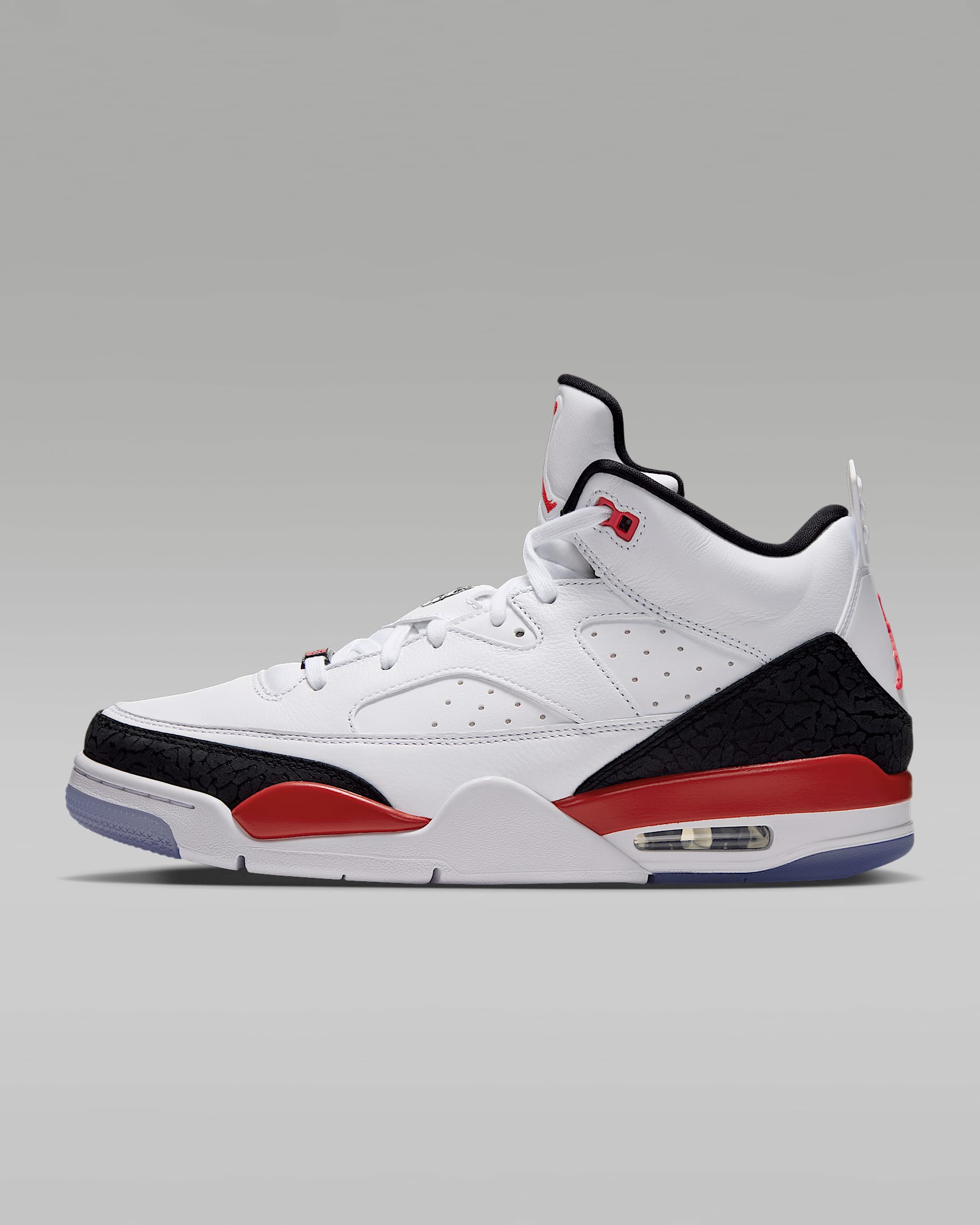 Jordan Son of Mars Low Herrenschuh – Weiß/Schwarz/Light Crimson