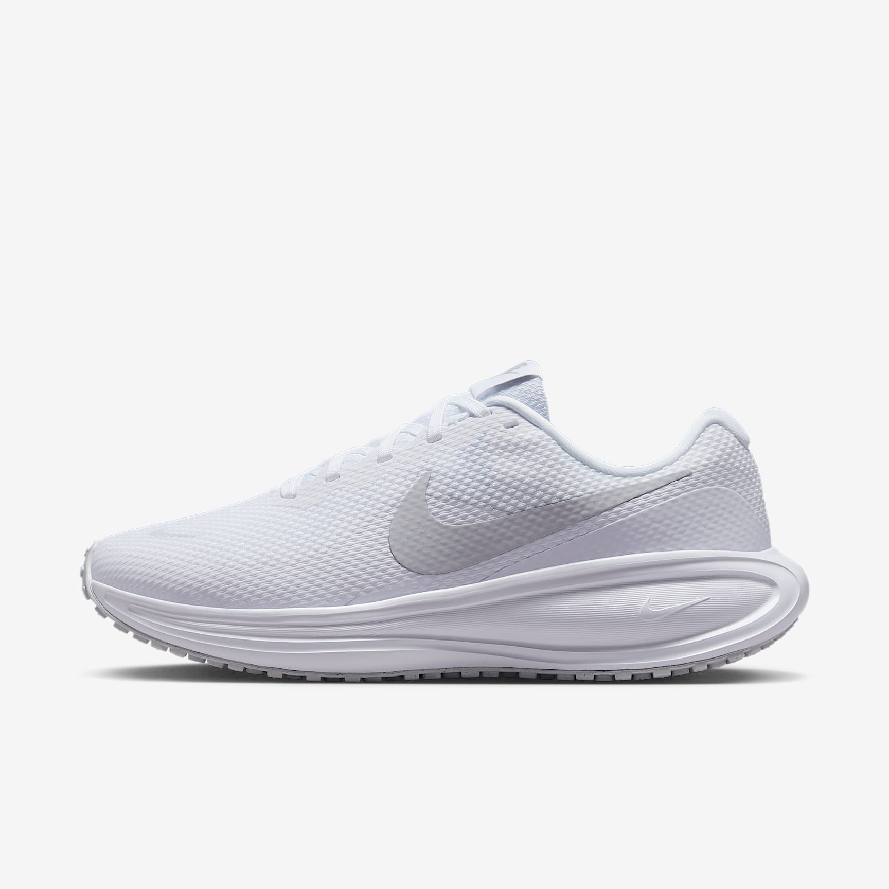 Nike Revolution 8 Straßenlaufschuh (Damen) – Weiß/Pure Platinum