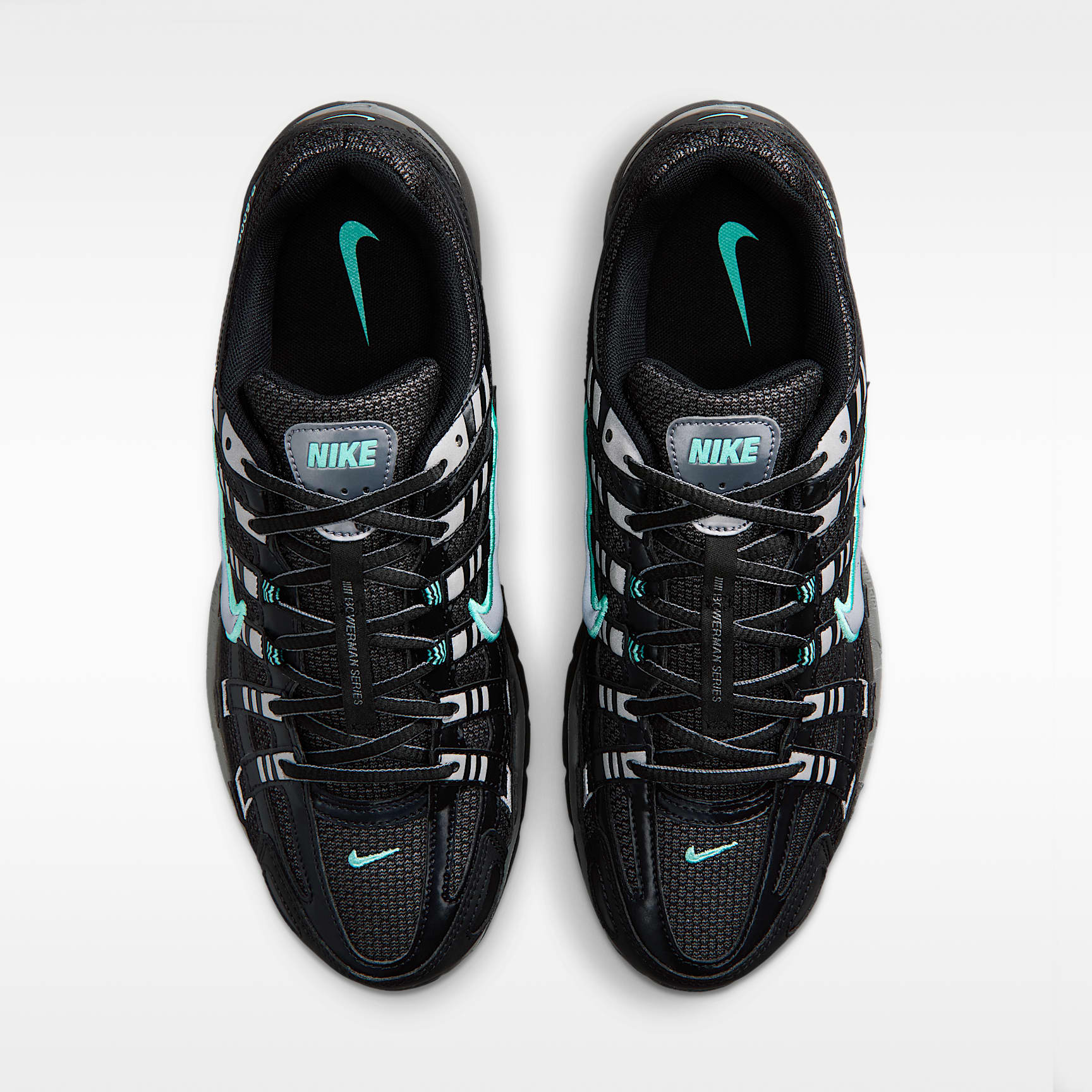 Nike P-6000 Schuh (Herren) – Schwarz/Hyper Turquoise/Cool Grey/Metallic Cool Grey