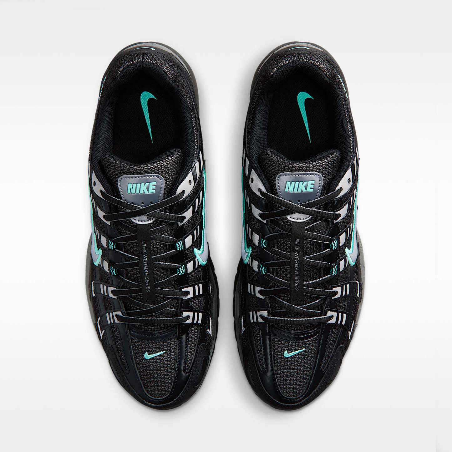 Nike P-6000 Schuh (Herren) – Schwarz/Hyper Turquoise/Cool Grey/Metallic Cool Grey