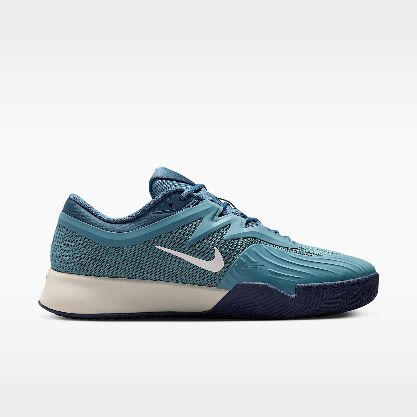 Nike Vapor Pro 3 Clay Court Tennisschuh (Herren) – Smokey Blue/Light Bone/New Slate/Weiß