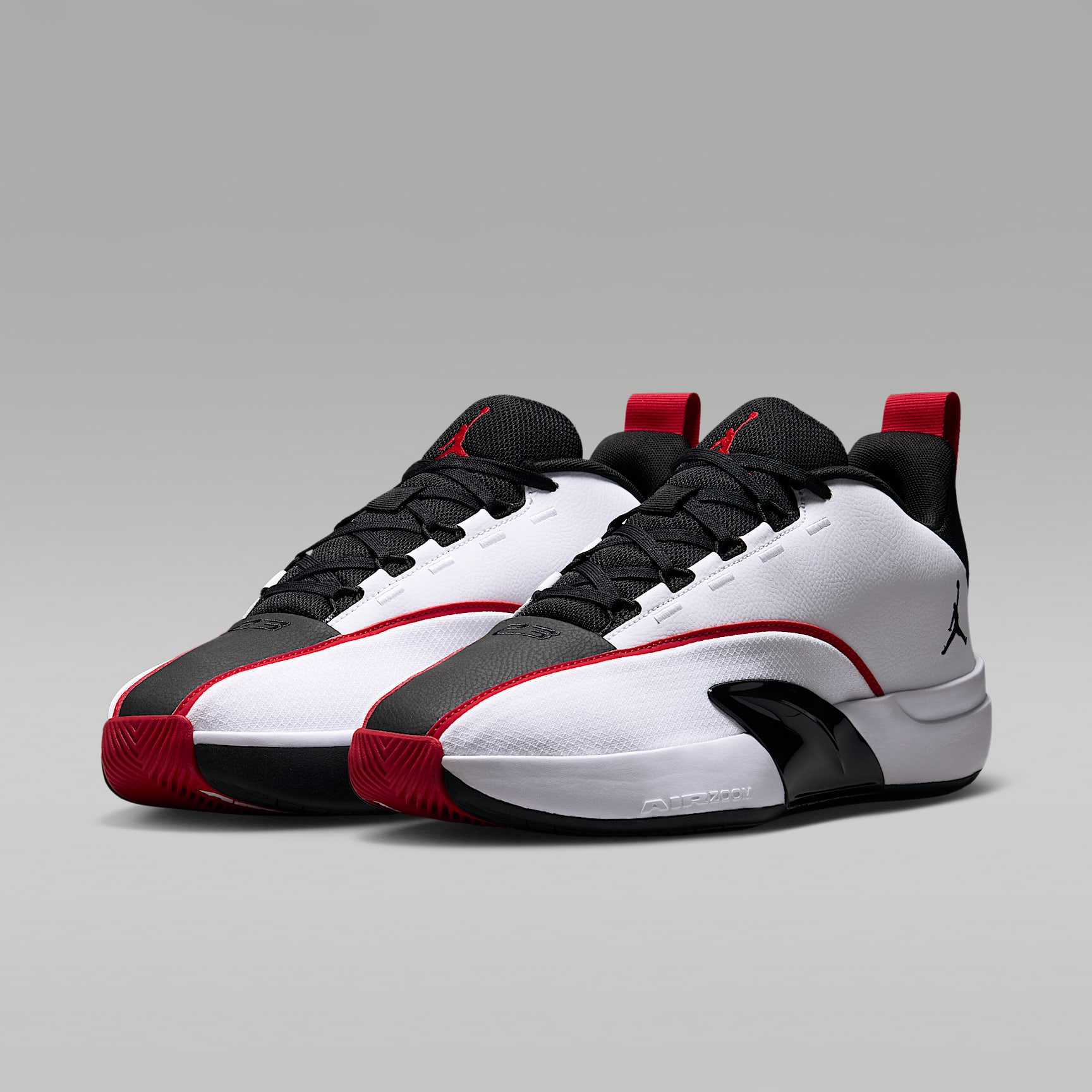 Jordan All Game Basketballschuhe (Herren) – Weiß/University Red/Schwarz