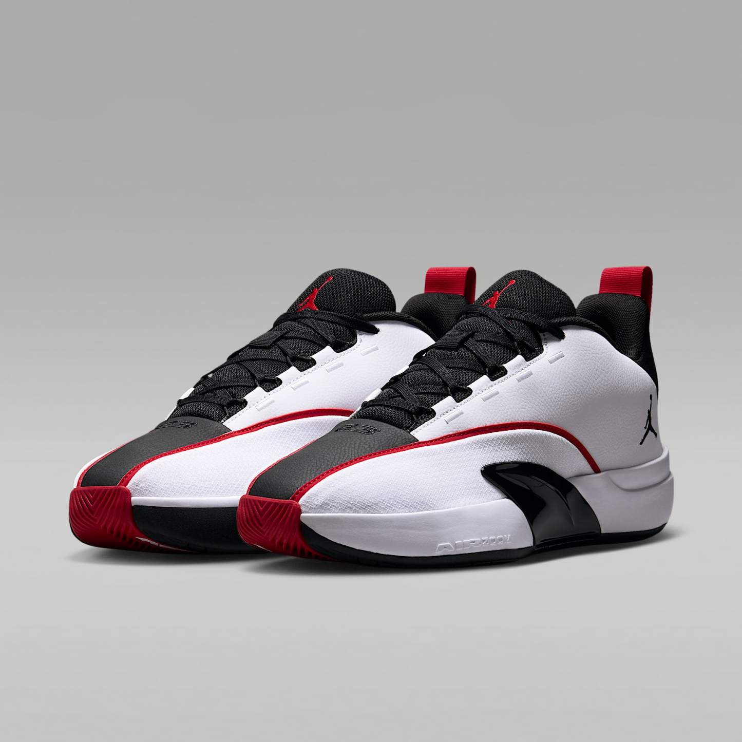 Jordan All Game Basketballschuhe (Herren) – Weiß/University Red/Schwarz