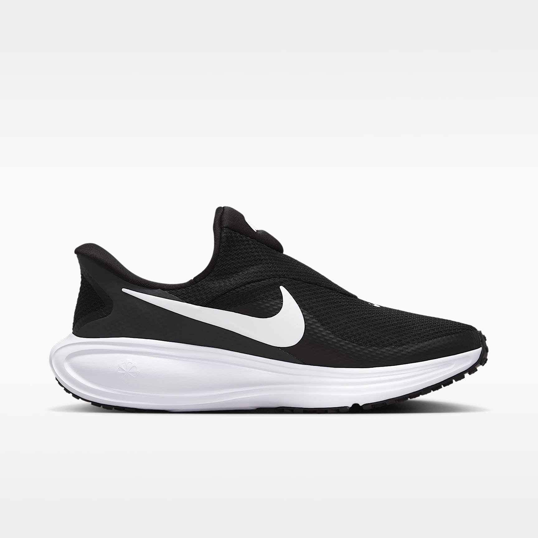 Nike Revolution 8 EasyOn Straßenlaufschuh (Damen) – Schwarz/Anthracite/Wolf Grey/Weiß