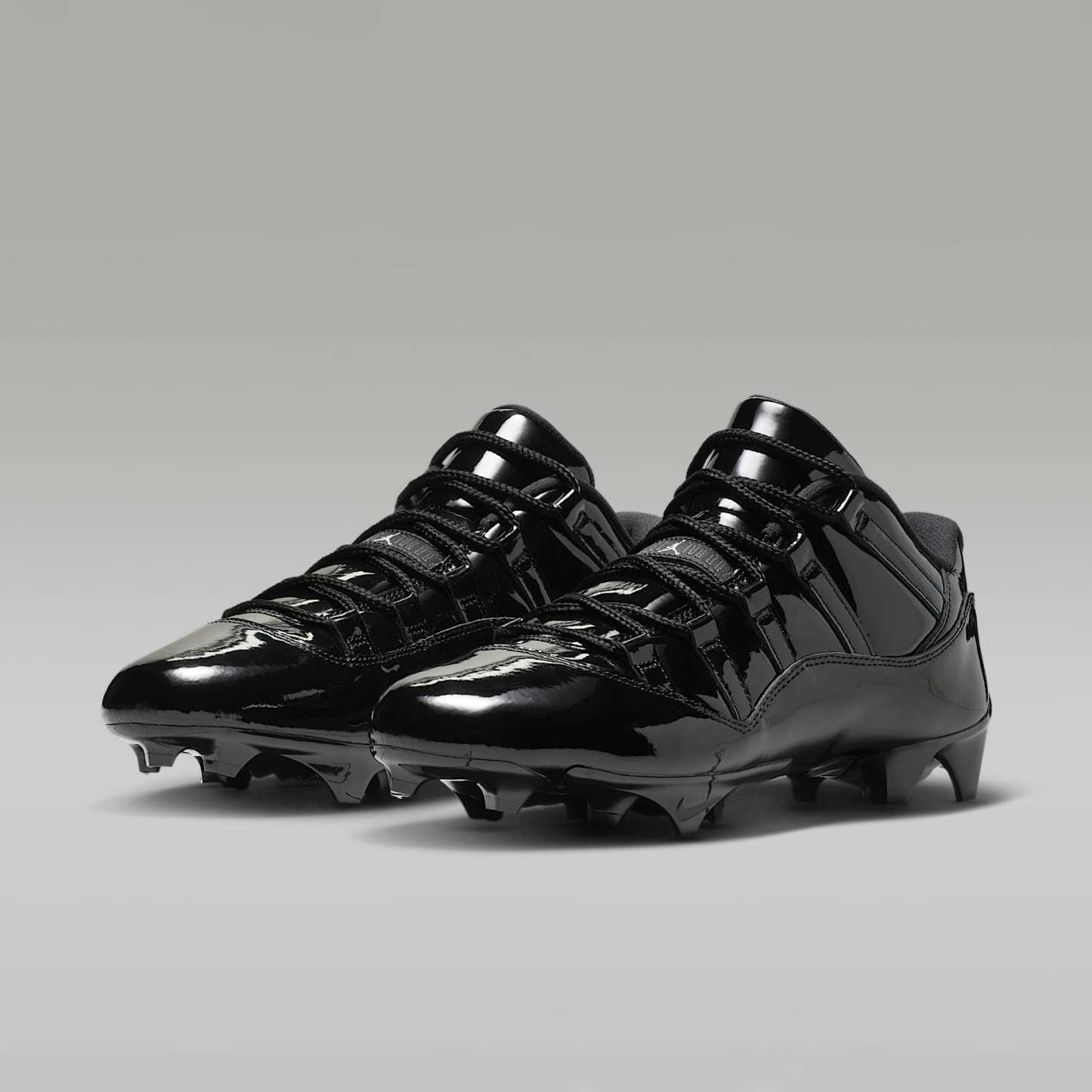 Jordan 11 Low TD American Football-Schuh (Herren) – Schwarz/Anthracite/Metallic Silver