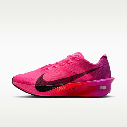 Nike Vaporfly 4 Straßenlaufschuh für Wettkämpfe (Damen) – Hyper Pink/Fuchsia Blast/Laser Crimson/Schwarz