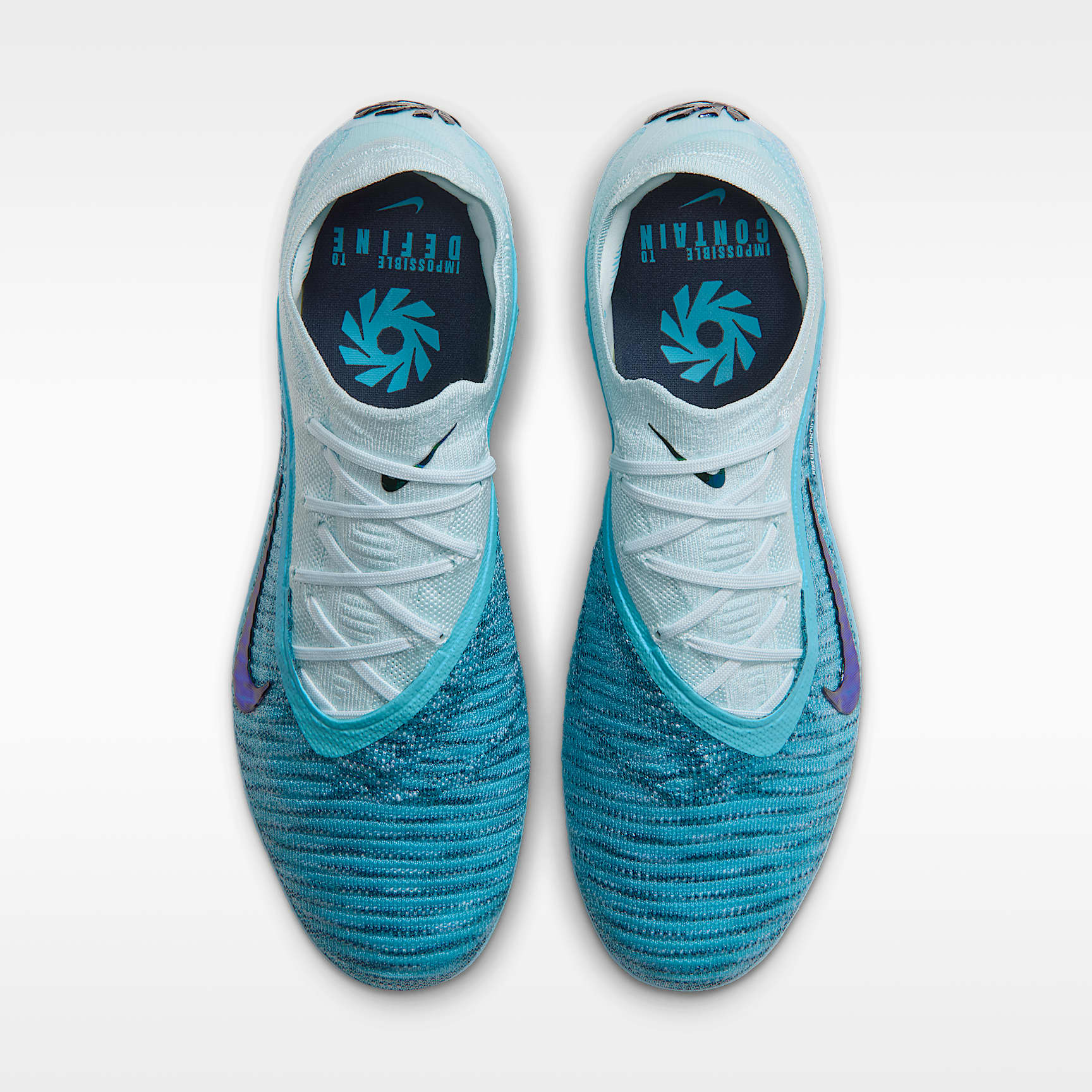 Nike Phantom 6 Low Elite "Erling Haaland" Fußballschuh für Kunstrasen – Baltic Blue/Glacier Blue/Blue Eclipse