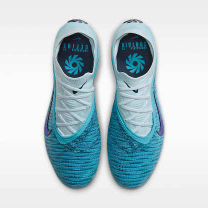 Nike Phantom 6 Low Elite "Erling Haaland" Fußballschuh für Kunstrasen – Baltic Blue/Glacier Blue/Blue Eclipse