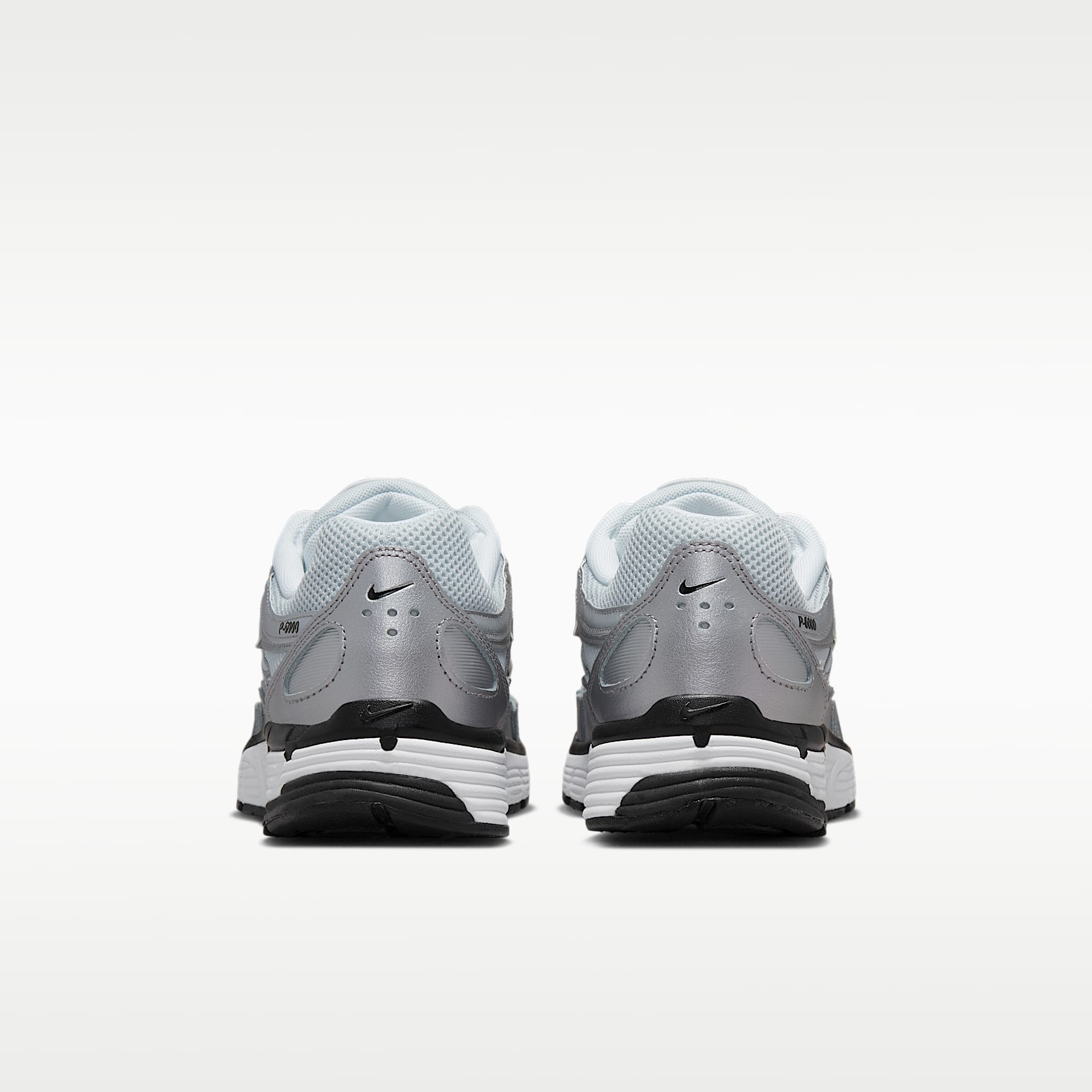 Nike P-6000 Schuh – Weiß/Metallic Silver/Pure Platinum/Schwarz