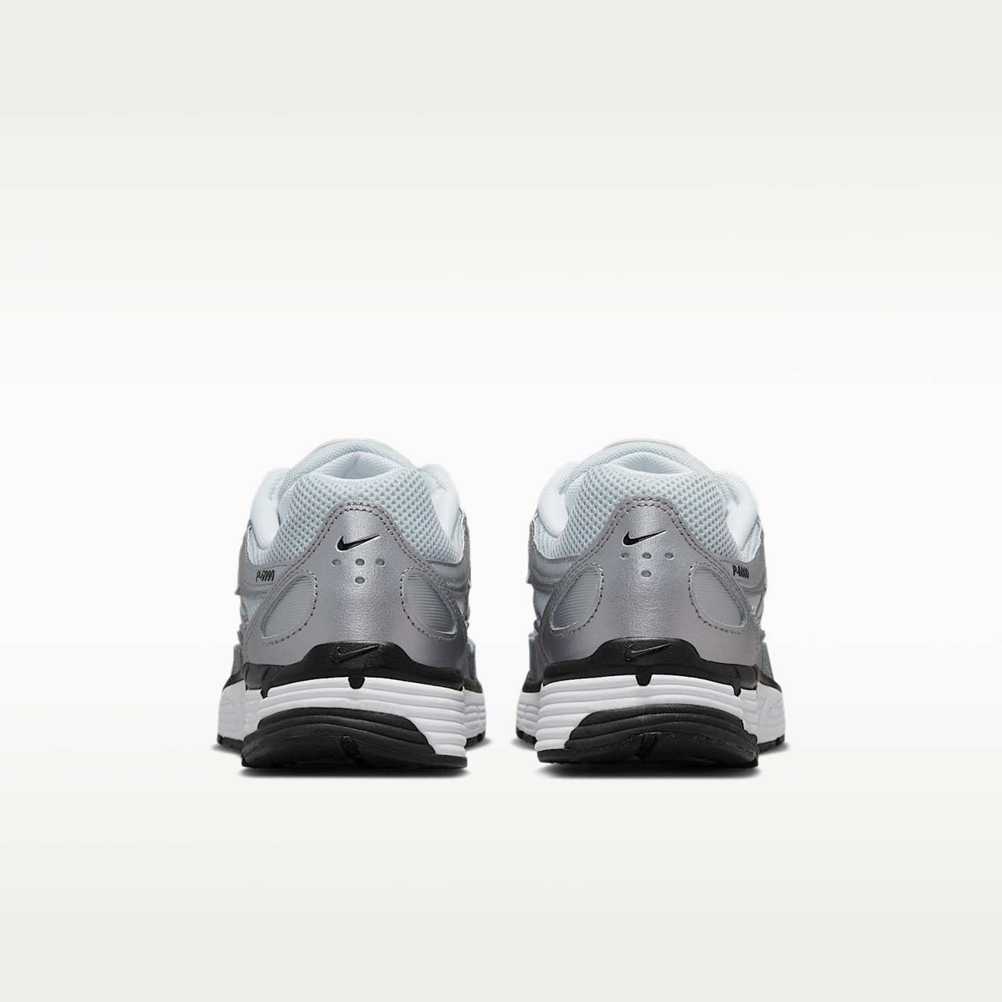 Nike P-6000 Schuh – Weiß/Metallic Silver/Pure Platinum/Schwarz