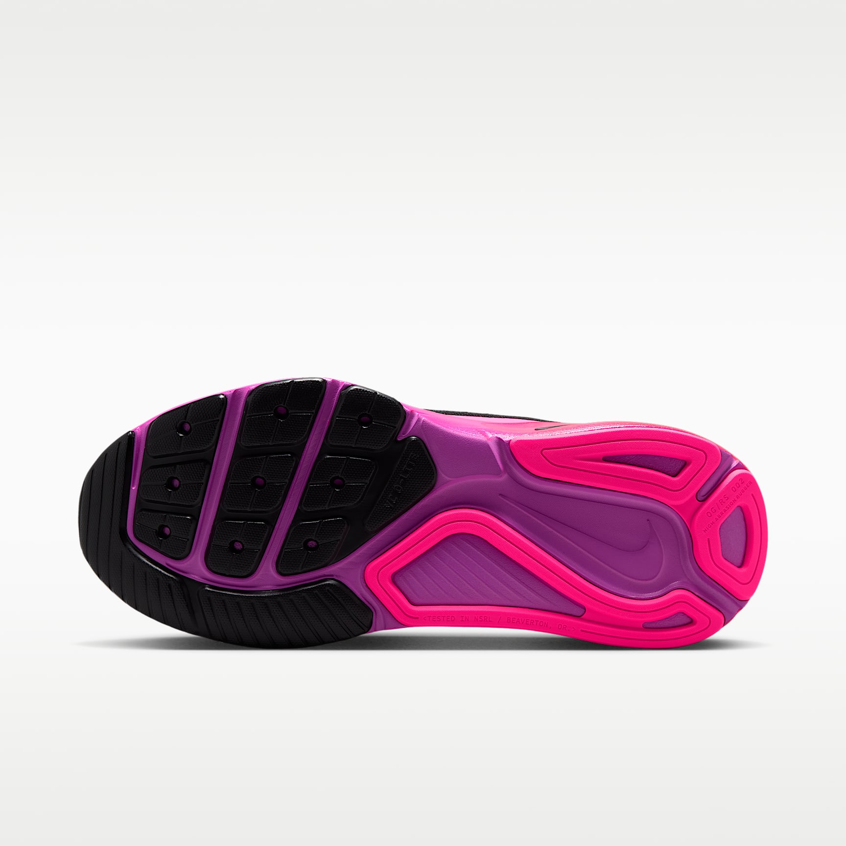 Nike Structure 26 Straßenlaufschuh (Damen) – Schwarz/Hyper Pink/Laser Crimson/Schwarz