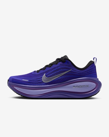 Nike Vomero Plus Straßenlaufschuh (Damen) – Schwarz/Persian Violet/Vivid Violet/Metallic Silver