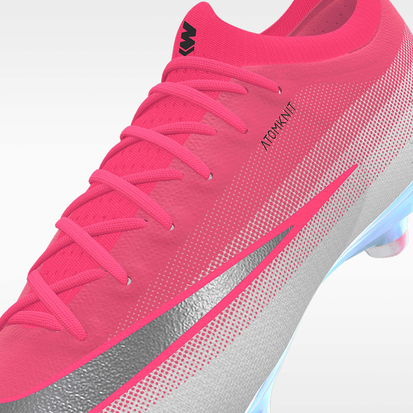 Nike Mercurial Vapor 17 Elite By You personalisierbarer Low-Top-Fußballschuh für normalen Rasen – Bright Crimson/Weiß [4510677869]