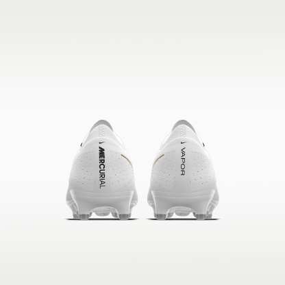 Nike Mercurial Vapor 17 Elite By You personalisierbarer Low-Top-Fußballschuh für Kunstrasen – Weiß/Weiß [3457357132]