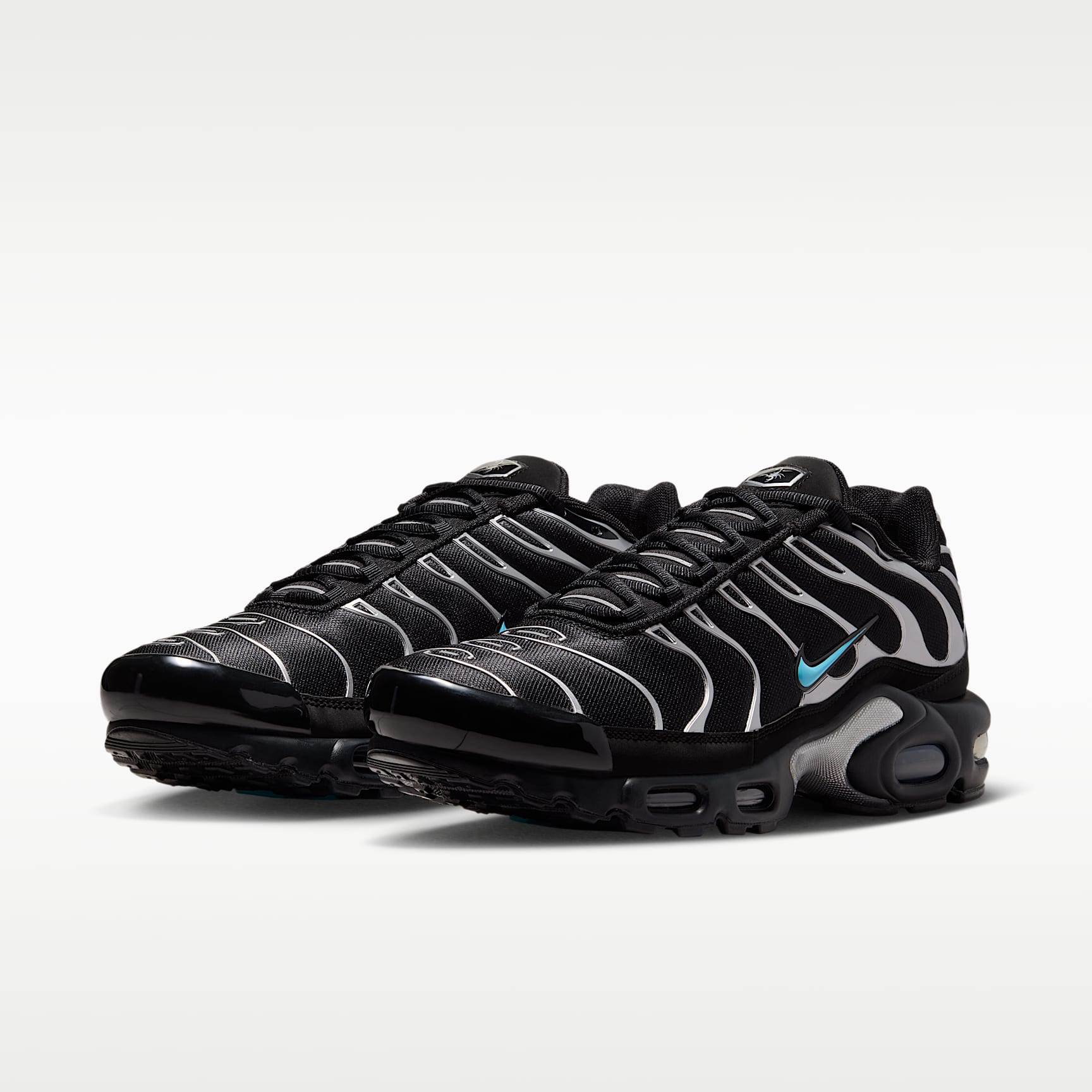 Nike Air Max Plus Premium "Scorpion" Schuh (Herren) – Schwarz/Chrome/Gamma Blue