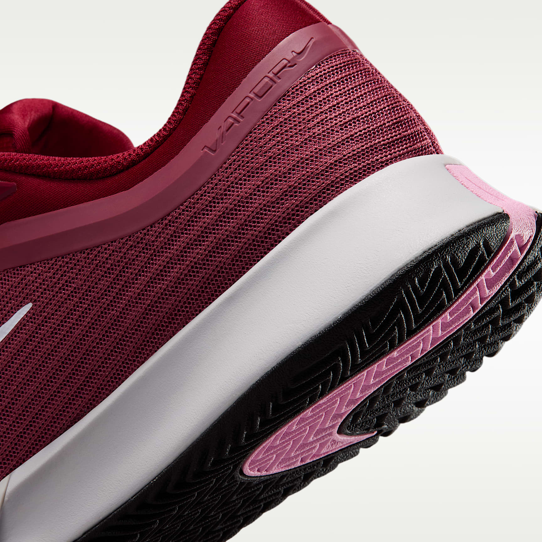 Nike Vapor Pro 3 Clay Court Tennisschuh (Damen) – Pink Smoke/Vast Grey/Schwarz/Weiß