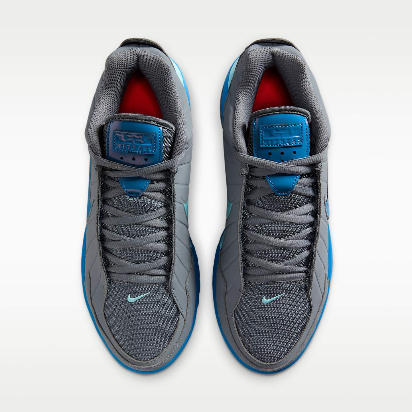 LeBron Witness 9 Basketballschuh – Cool Grey/Glacier Ice/Glacier Ice/Aurora Blue
