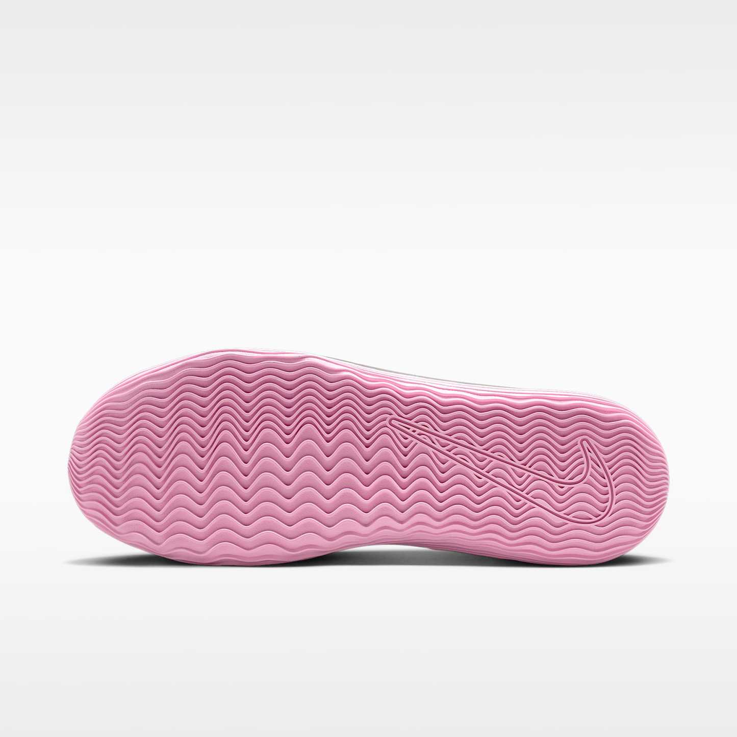 Nike Precision 8 Low Basketballschuh (Herren) – Weiß/Schwarz/Pink Rise/Pink Rise