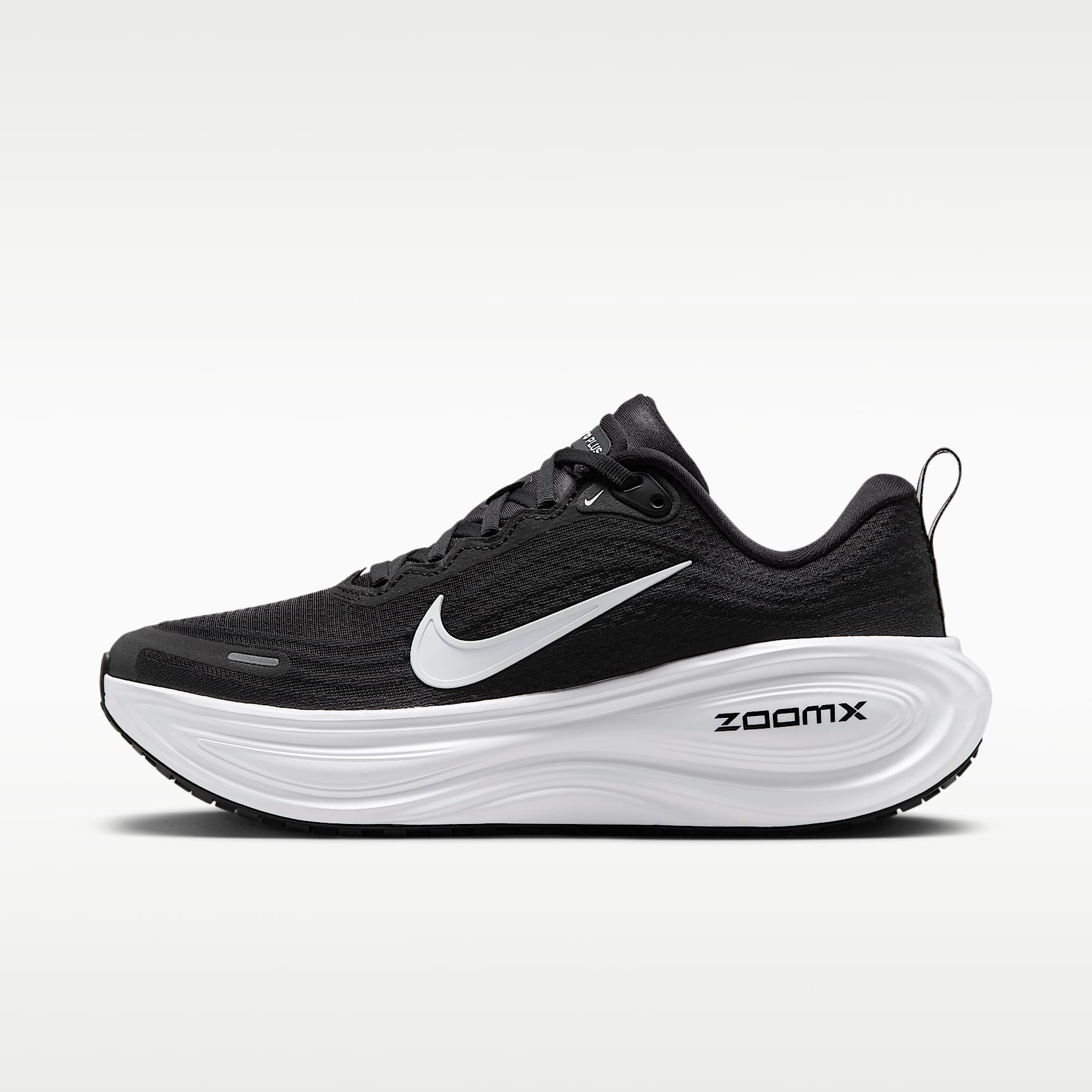 Nike Vomero Plus Straßenlaufschuh (Damen) – Schwarz/Cool Grey/Metallic Dark Grey/Weiß