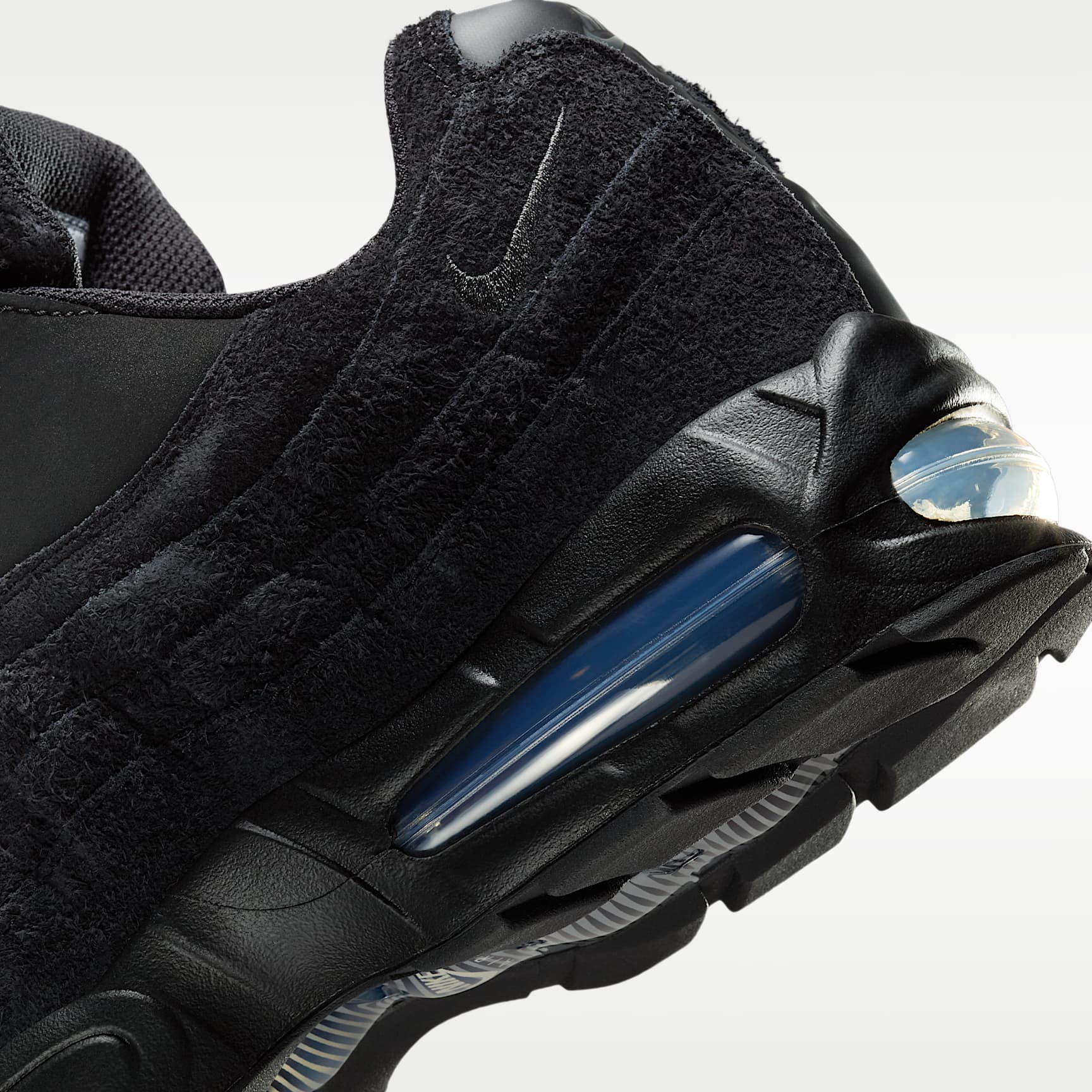 Nike Air Max 95 Big Bubble Schuh (Herren) – Schwarz/Metallic Cool Grey/Weiß/Anthracite