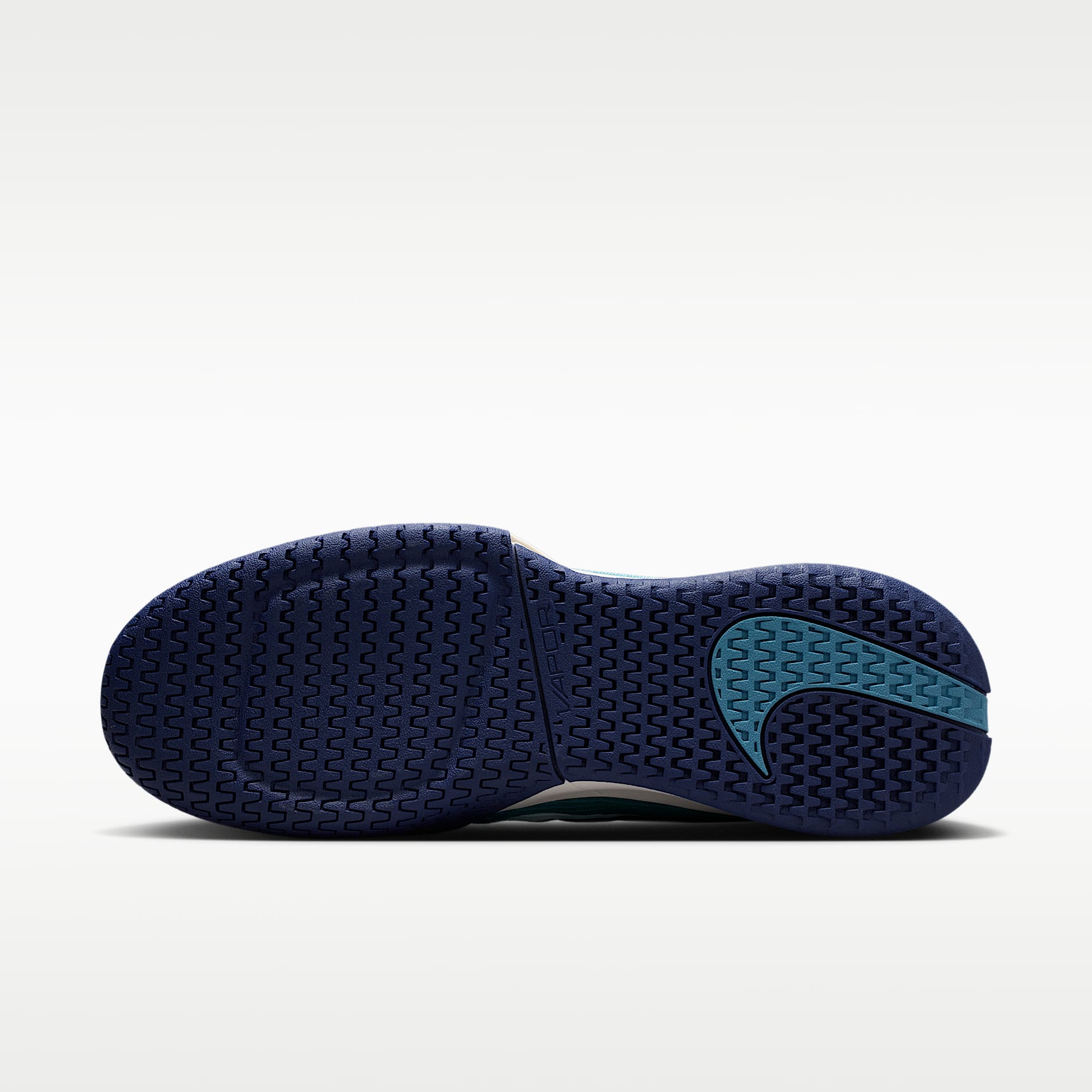 Nike Vapor Pro 3 Tennisschuh für Hartplätze (Herren) – Smokey Blue/Light Bone/New Slate/Weiß