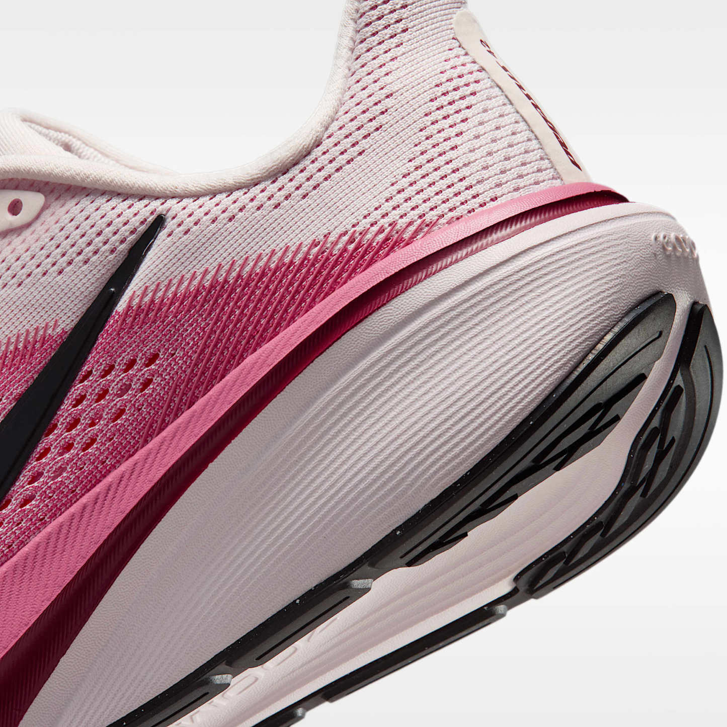 Nike Pegasus 42 Straßenlaufschuh (Damen) – Pearl Pink/Peony/Team Crimson/Schwarz
