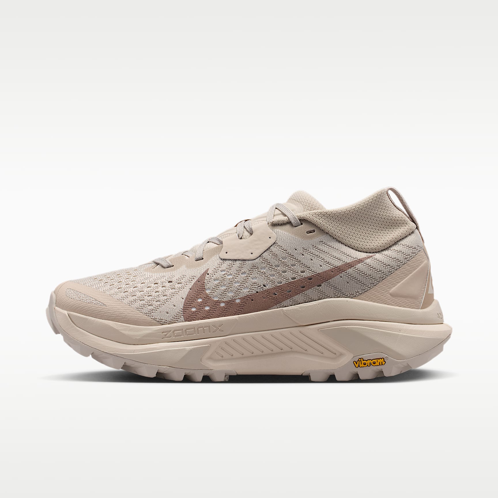 ACG Zegama Trail Traillaufschuh (Damen) – Cream II/Safety Orange/Light Orewood Brown