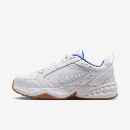Nike Air Monarch IV Workout-Schuh für Herren – Weiß/Indigo Storm/Gum Light Brown/Weiß