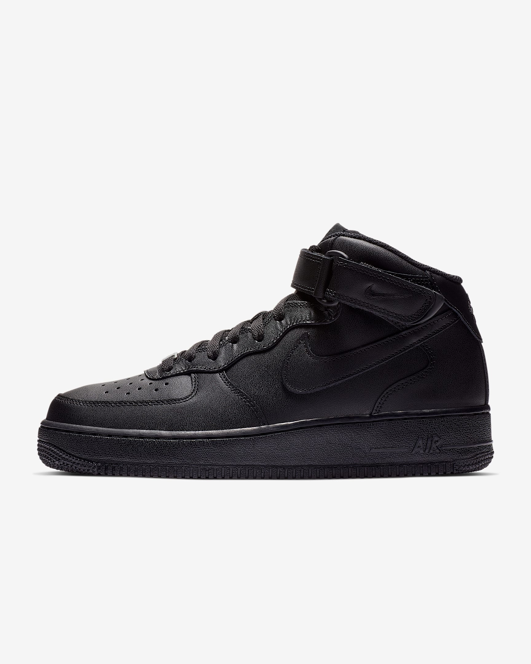 Nike Air Force 1 Mid '07 Herrenschuh – Schwarz/Schwarz