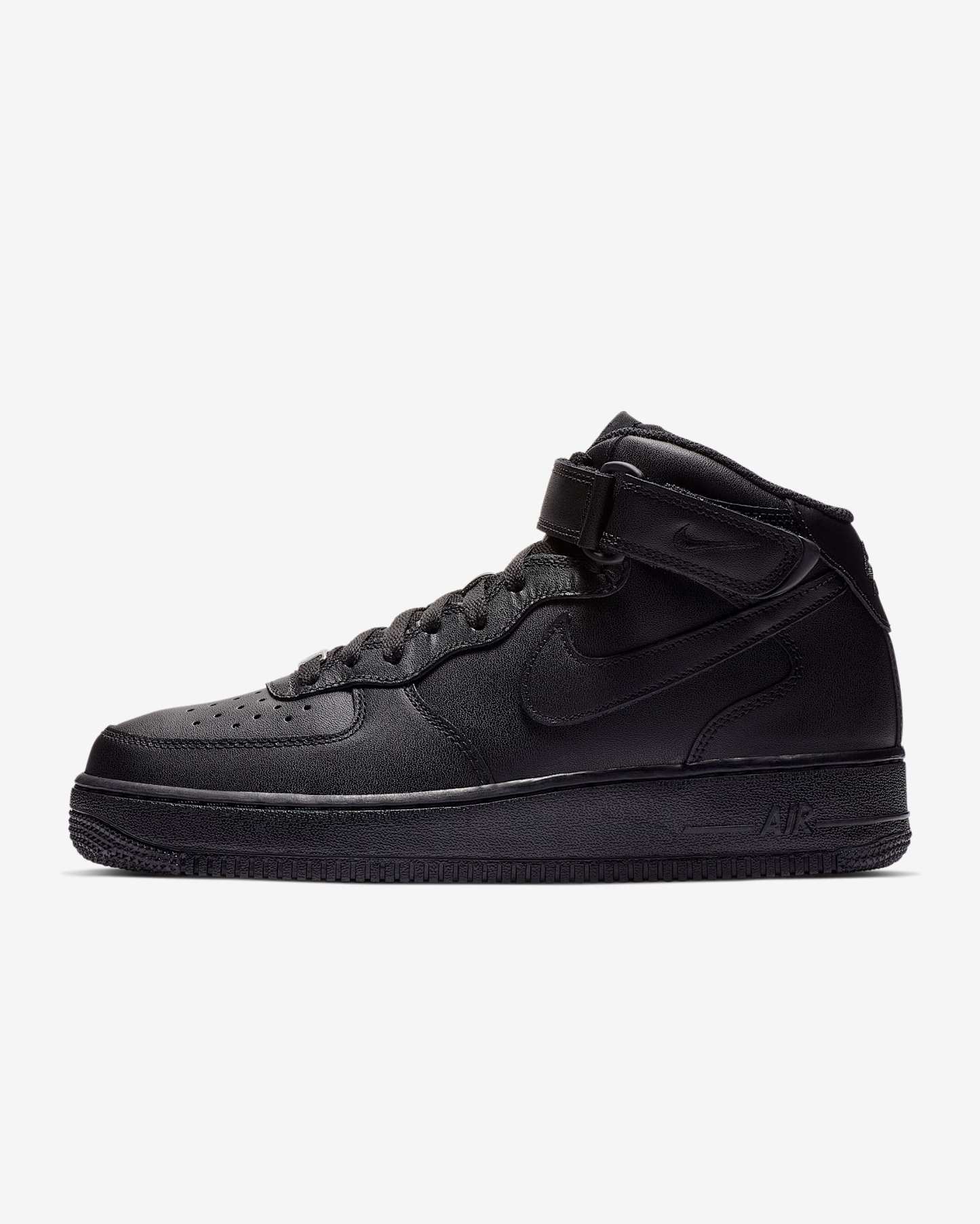 Nike Air Force 1 Mid '07 Herrenschuh – Schwarz/Schwarz