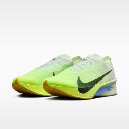 Nike Vaporfly 4 Straßenlaufschuh für Wettkämpfe (Herren) – Barely Green/Volt Tint/Sapphire/Black Spruce
