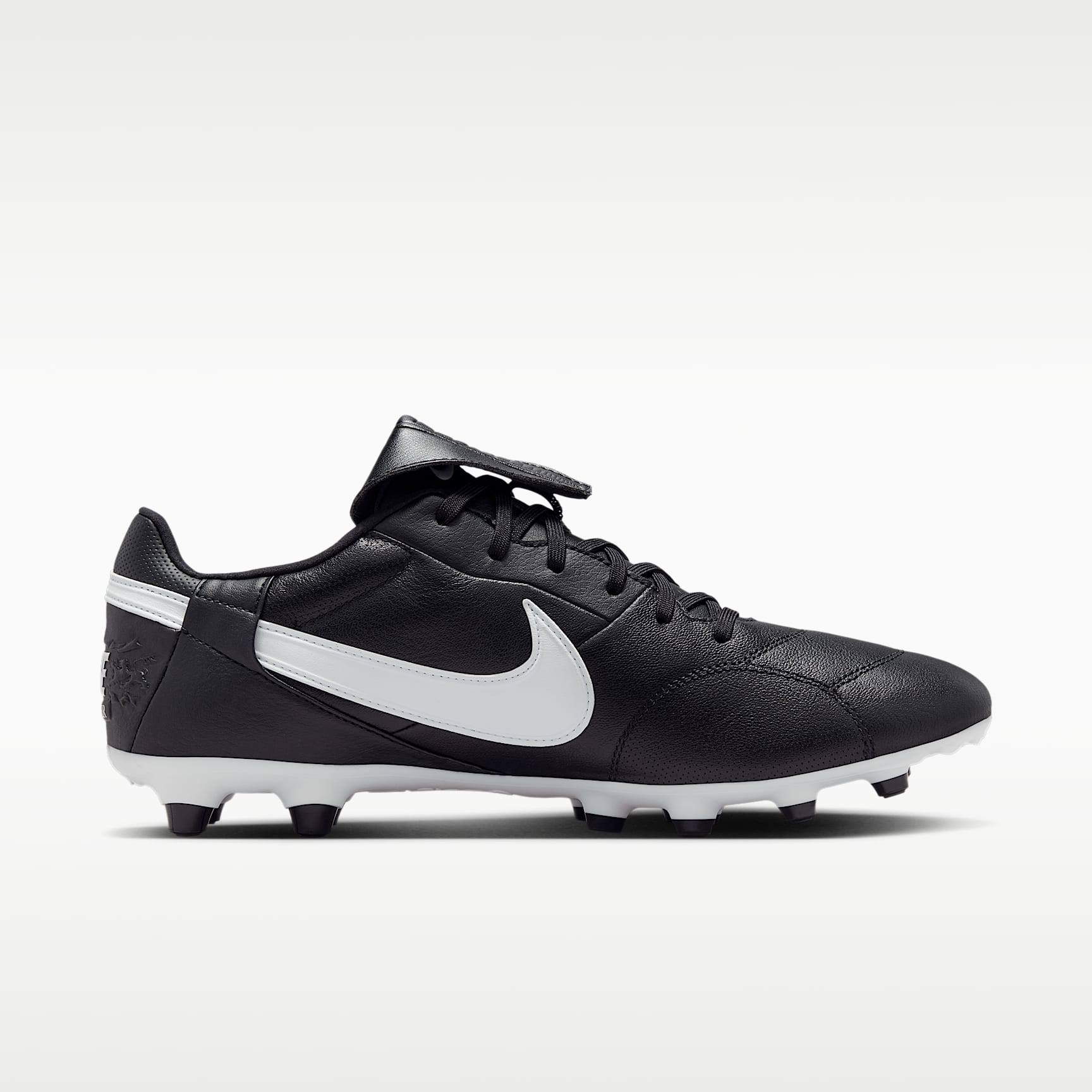 Nike Premier 3 FG Low-Top Fußballschuh – Schwarz/Weiß