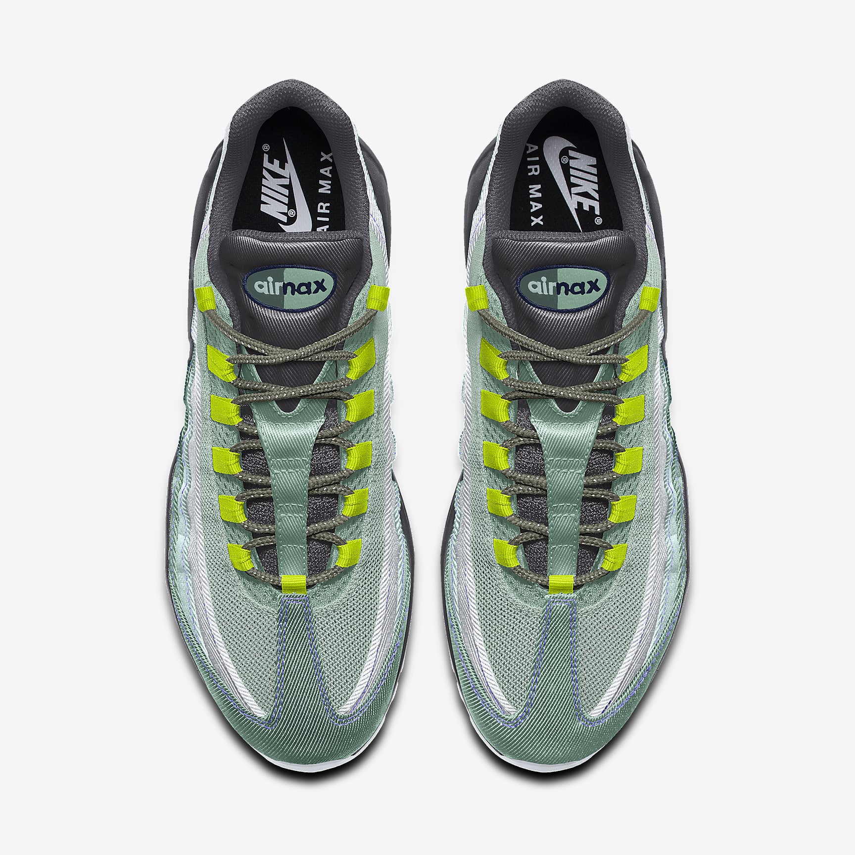 Nike Air Max 95 By You personalisierbarer Herrenschuh – Multi-Color/Multi-Color/Multi-Color/Multi-Color
