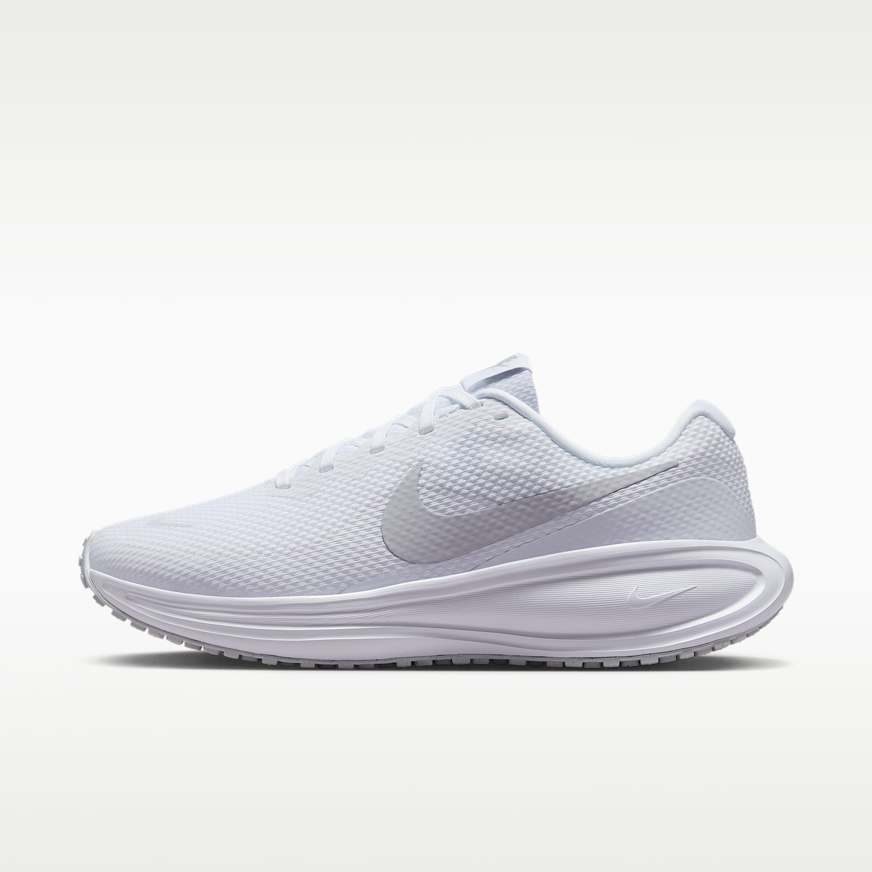 Nike Revolution 8 Straßenlaufschuh (Damen) – Weiß/Pure Platinum