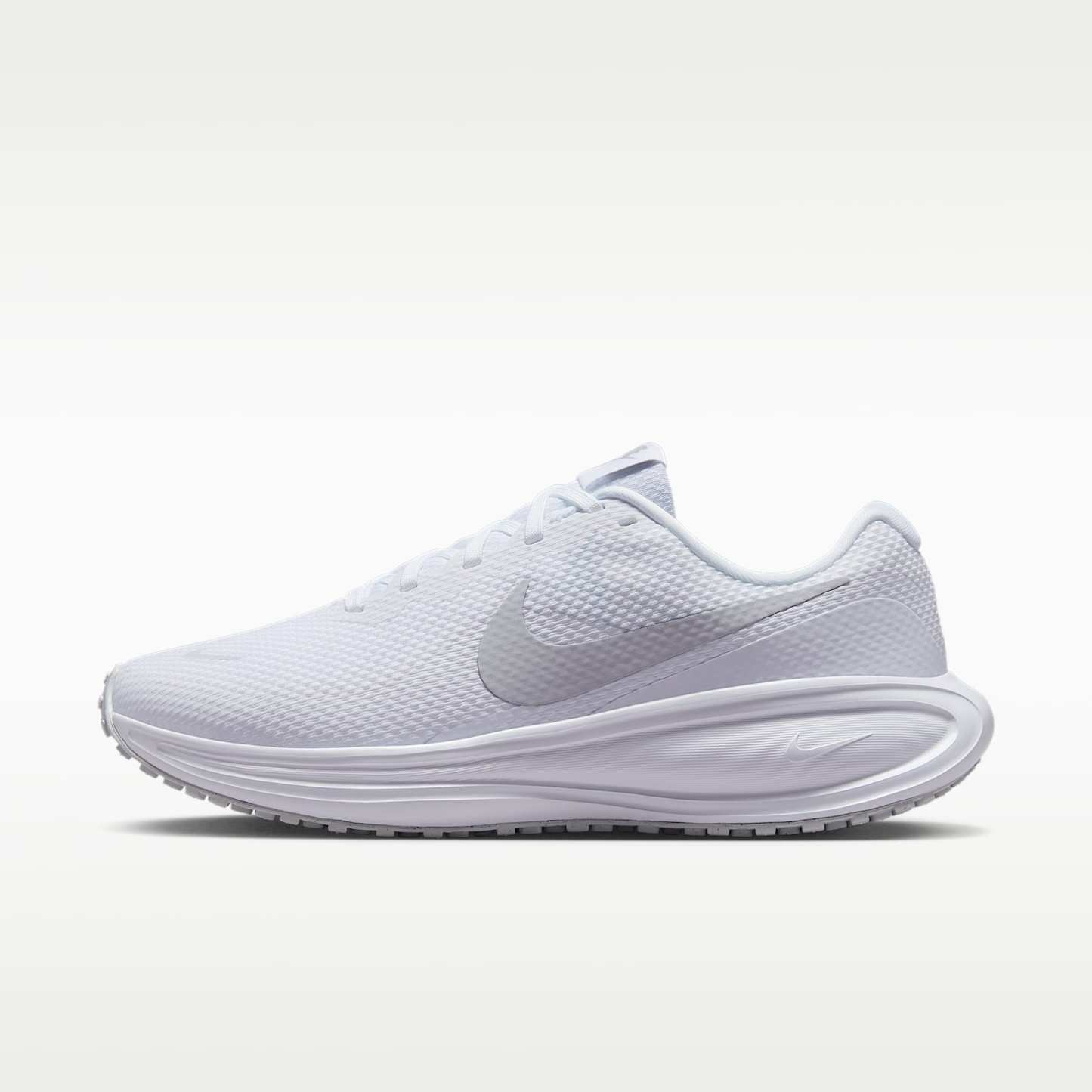 Nike Revolution 8 Straßenlaufschuh (Damen) – Weiß/Pure Platinum