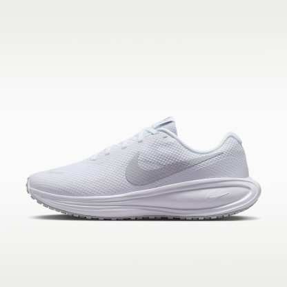 Nike Revolution 8 Straßenlaufschuh (Damen) – Weiß/Pure Platinum
