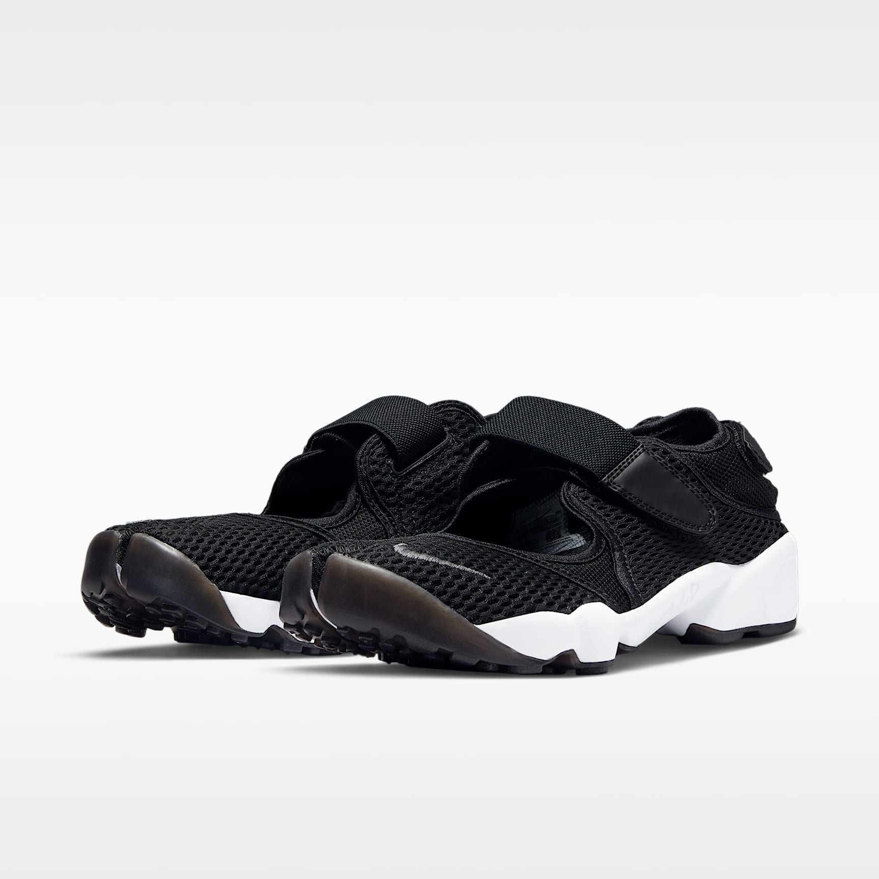 Nike Air Rift Breathe Damenschuh – Schwarz/Weiß/Cool Grey