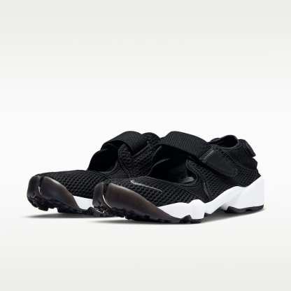 Nike Air Rift Breathe Damenschuh – Schwarz/Weiß/Cool Grey
