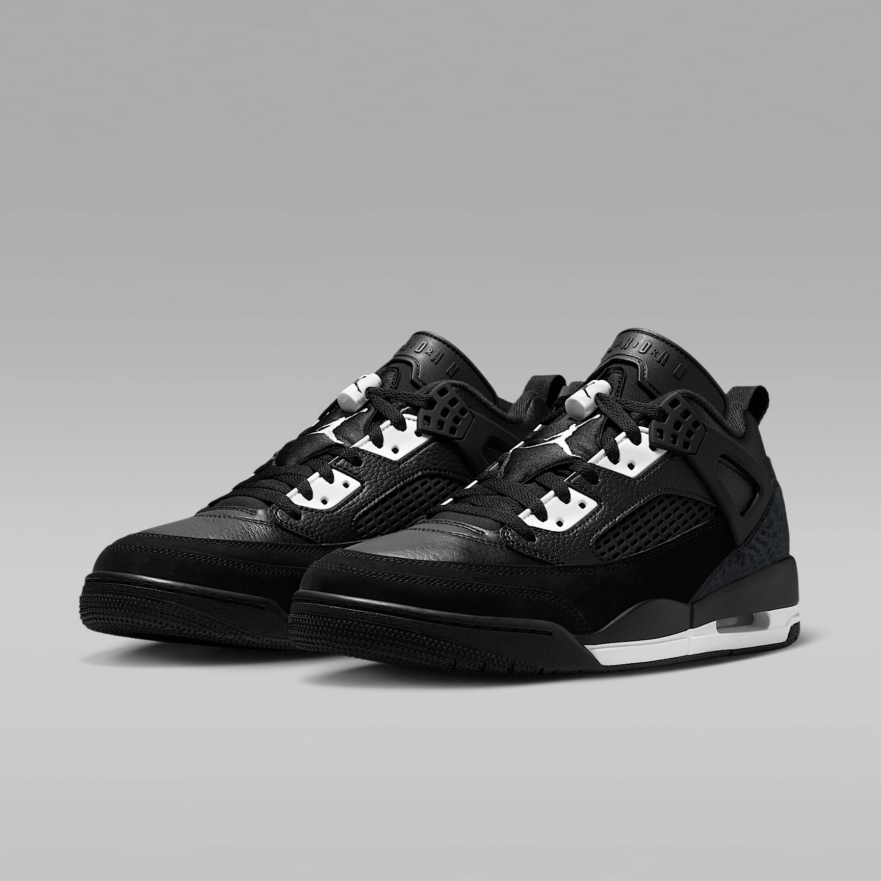 Jordan Spizike Low Herrenschuh – Schwarz/Weiß/Anthracite/Weiß