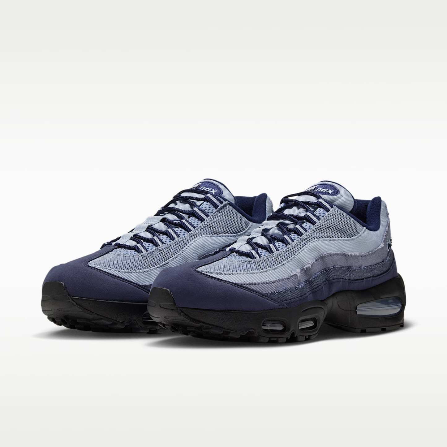 Nike Air Max 95 Big Bubble Schuh (Herren) – Ashen Slate/Midnight Navy/Light Armory Blue/Light Armory Blue