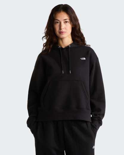TNF™ Essential Simple Dome Boxy Oversized Hoodie Damen – TNF Black