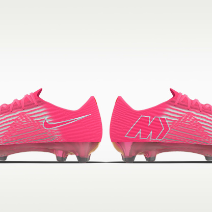 Nike Mercurial Superfly 11 Elite By You personalisierbarer Low-Top-Fußballschuh für normalen Rasen – Hyper Pink/Hyper Pink