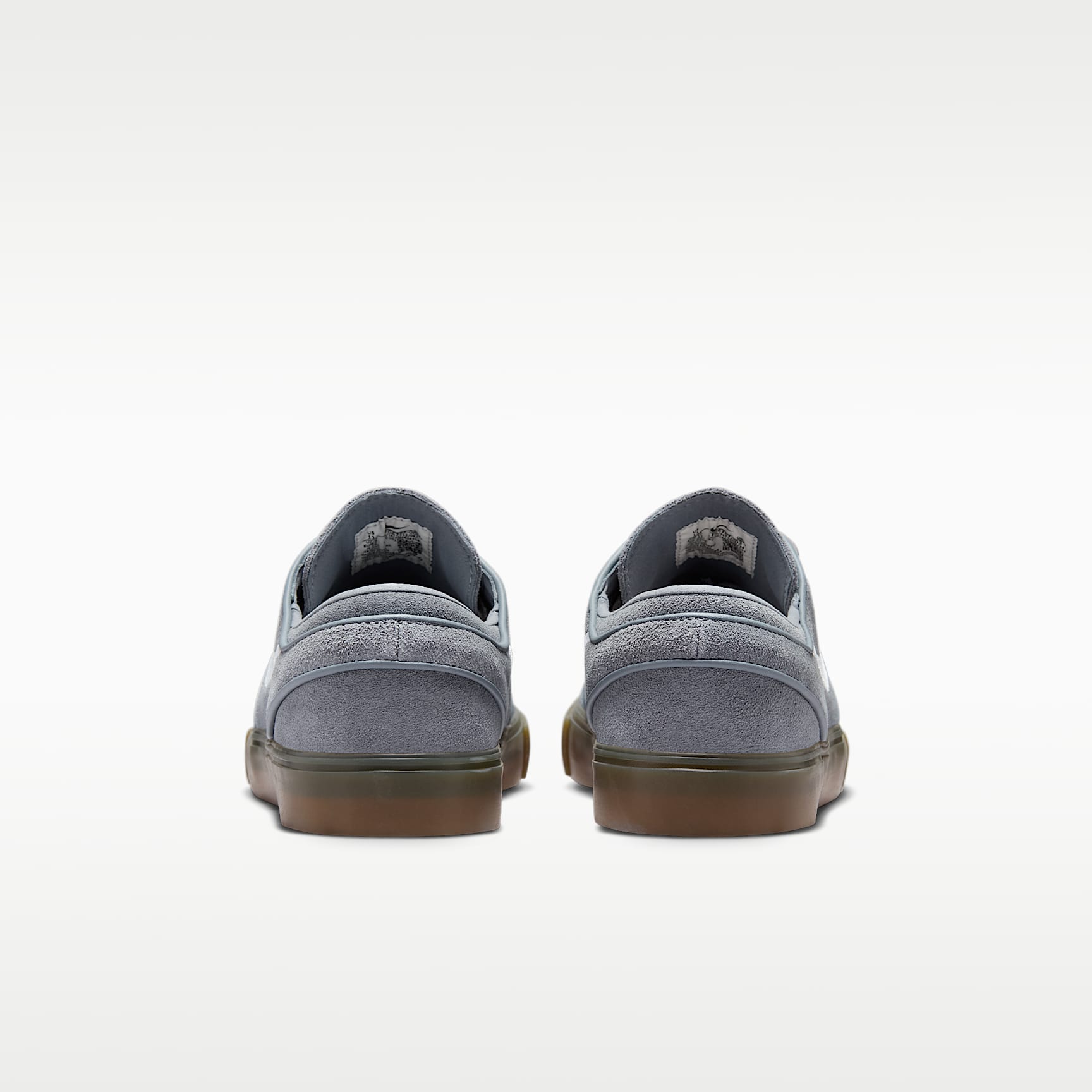 Nike SB Zoom Janoski OG+ Skateschuh – Cool Grey/Cool Grey/Gum Light Brown/Weiß