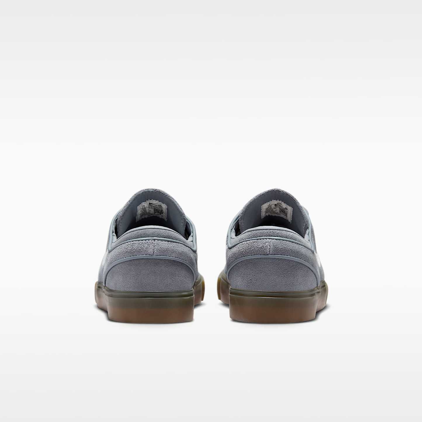 Nike SB Zoom Janoski OG+ Skateschuh – Cool Grey/Cool Grey/Gum Light Brown/Weiß