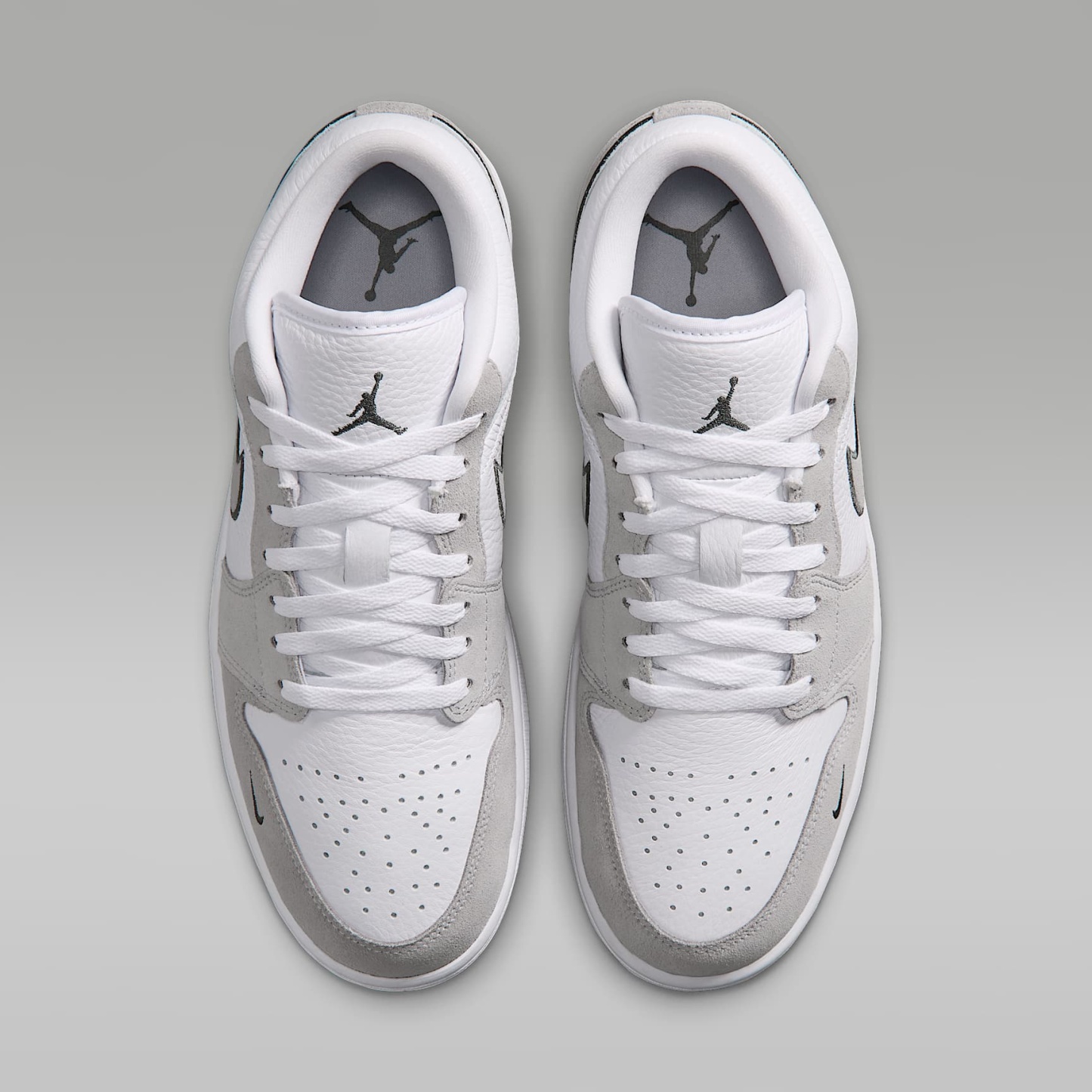Air Jordan 1 Low SE Herrenschuh – Weiß/Iron Grey/Wolf Grey