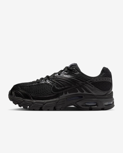 Nike Air Max Moto 2K Schuh mit reflektierenden Akzenten (Damen) – Schwarz/Iron Grey/Metallic Silver/Schwarz