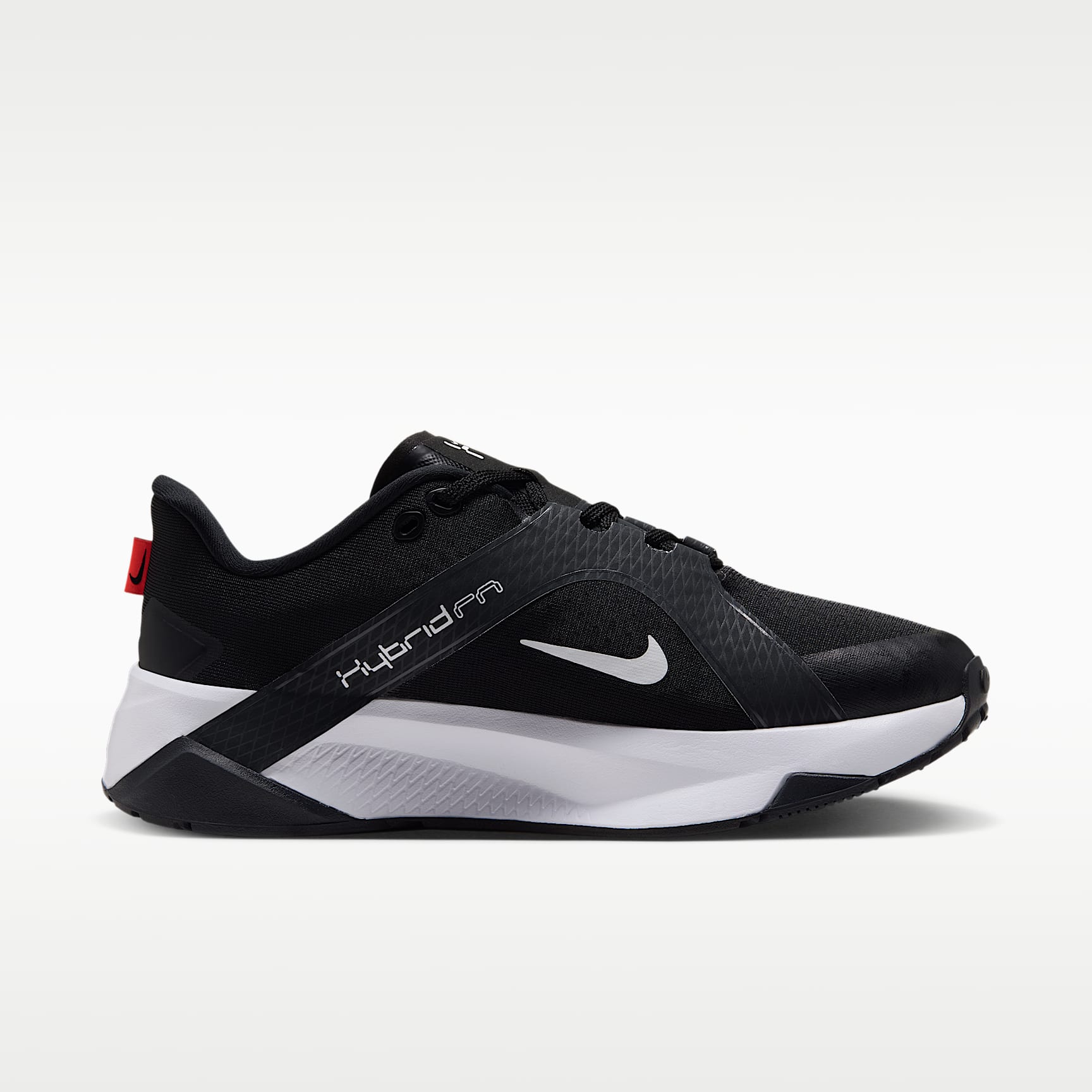 Nike Hybrid RN Trainingsschuh (Damen) – Schwarz/Anthracite/Laser Crimson/Weiß